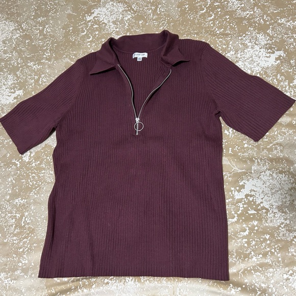 Reitmans Ribbed Short Sleeve Tee - Picture 7 of 8